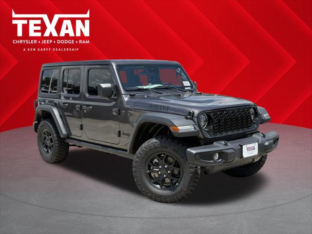 2025 Jeep Wrangler WRANGLER 4-DOOR WILLYS 2025 Jeep Wrangler WRANGLER 4-DOOR WILLYS