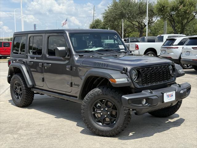 2025 Jeep Wrangler WRANGLER 4-DOOR WILLYS 2025 Jeep Wrangler WRANGLER 4-DOOR WILLYS