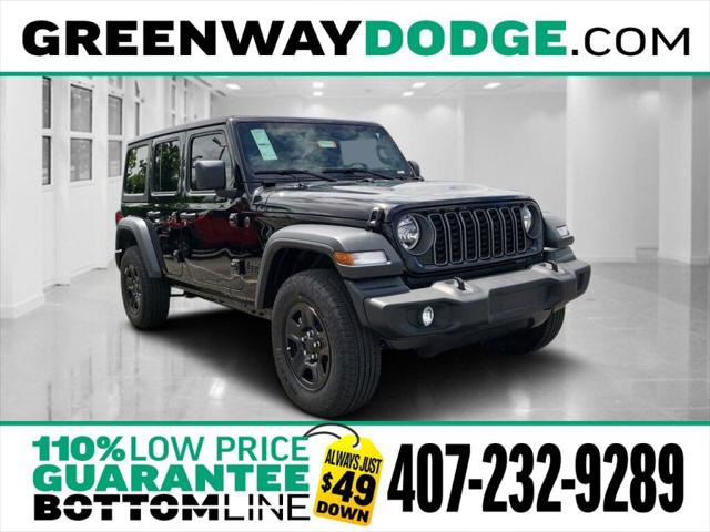2025 Jeep Wrangler WRANGLER 4-DOOR SPORT