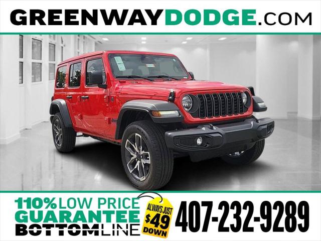 2025 Jeep Wrangler 4xe WRANGLER 4-DOOR SPORT S 4xe