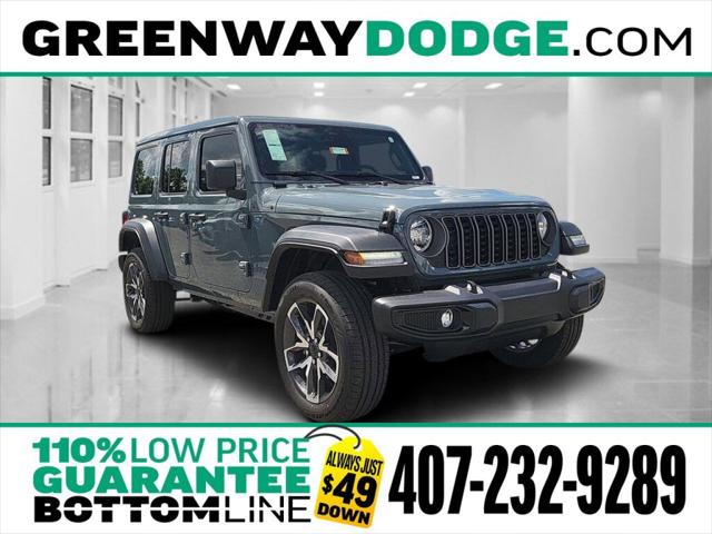 2025 Jeep Wrangler 4xe WRANGLER 4-DOOR SPORT S 4xe