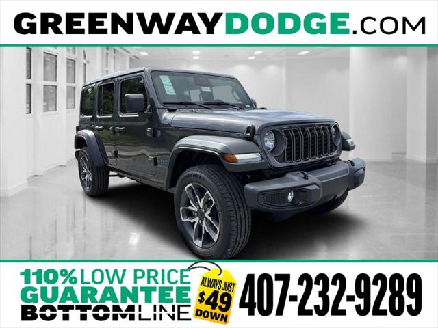 2025 Jeep Wrangler 4xe WRANGLER 4-DOOR SPORT S 4xe