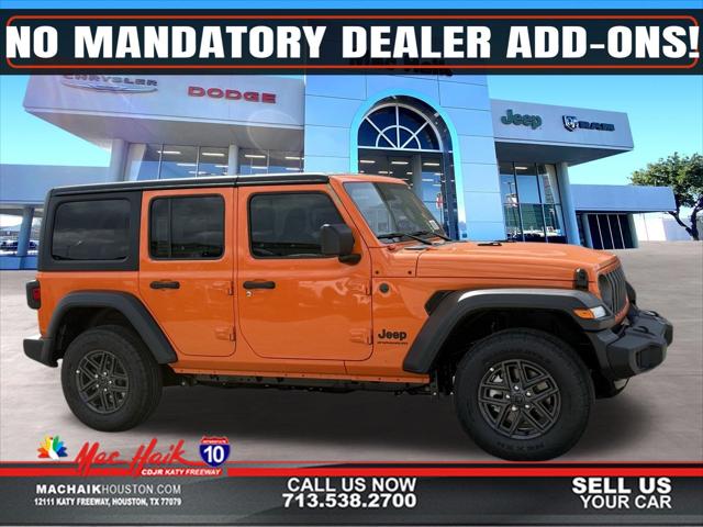 2025 Jeep Wrangler WRANGLER 4-DOOR SPORT S 2025 Jeep Wrangler WRANGLER 4-DOOR SPORT S