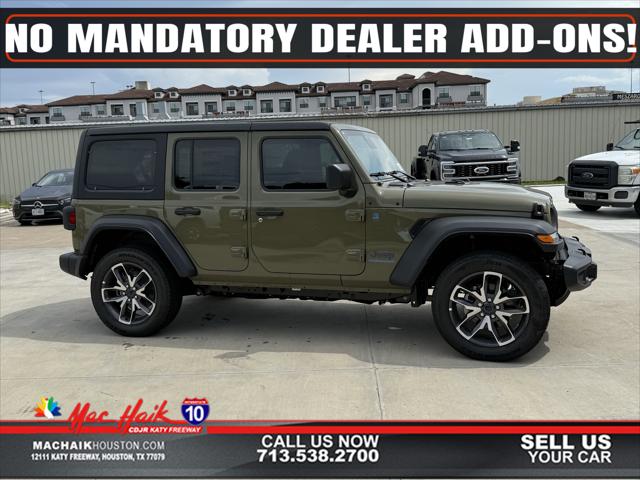 2025 Jeep Wrangler 4xe WRANGLER 4-DOOR SPORT S 4xe