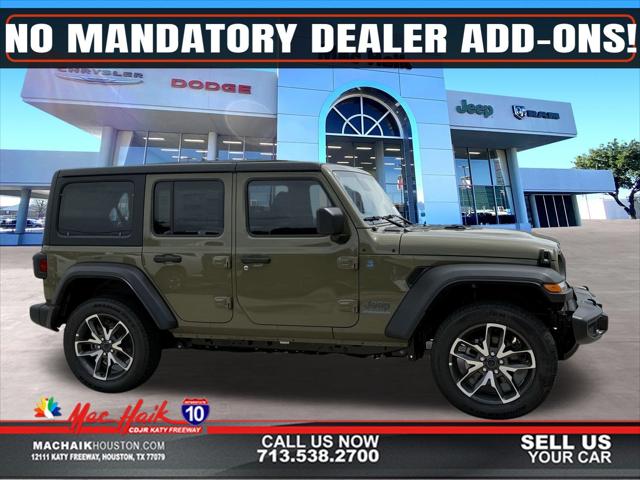 2025 Jeep Wrangler 4xe WRANGLER 4-DOOR SPORT S 4xe