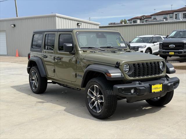 2025 Jeep Wrangler 4xe WRANGLER 4-DOOR SPORT S 4xe
