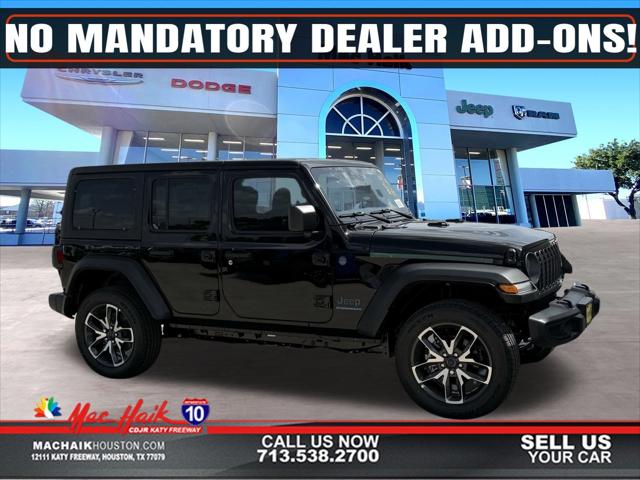 2025 Jeep Wrangler 4xe WRANGLER 4-DOOR SPORT S 4xe