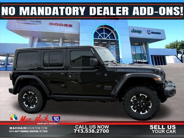 2025 Jeep Wrangler 4xe WRANGLER 4-DOOR RUBICON 4xe