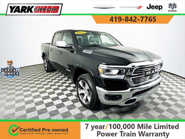 2021 RAM 1500 Laramie Crew Cab 4x4 57 Box