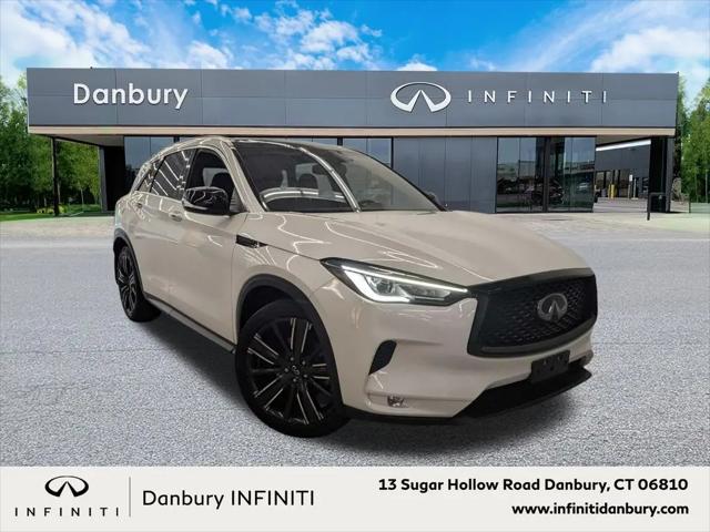 2022 INFINITI QX50 LUXE AWD for sale in DANBURY, CT