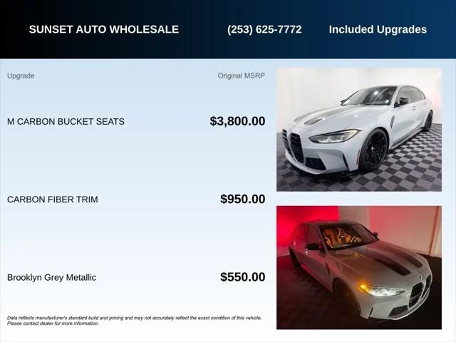 2021 BMW M3 Competition Sedan