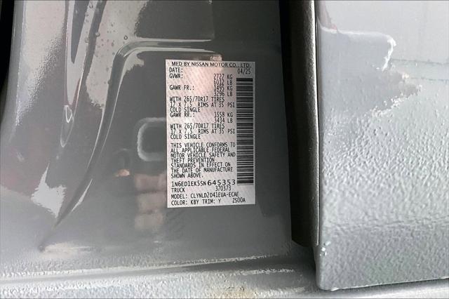 2025 Nissan Frontier Crew Cab PRO-4X 4x4