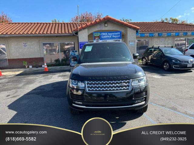 2014 Land Rover Range Rover 5.0L V8 Supercharged
