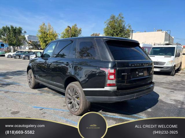 2014 Land Rover Range Rover 5.0L V8 Supercharged