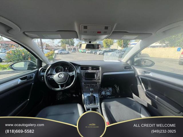 2015 Volkswagen e-Golf SEL Premium
