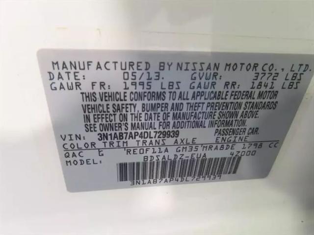 2013 Nissan Sentra SV
