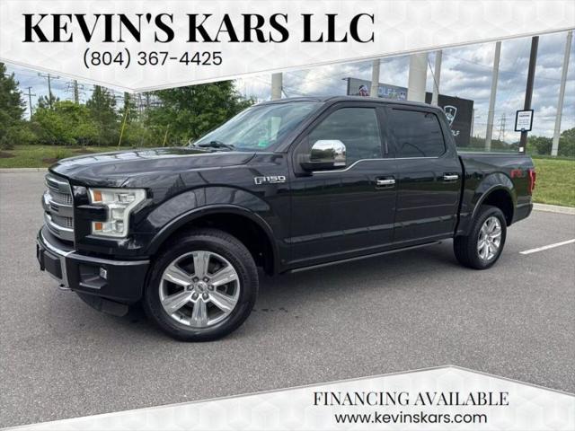 2015 Ford F-150 Platinum for sale in Richmond, VA
