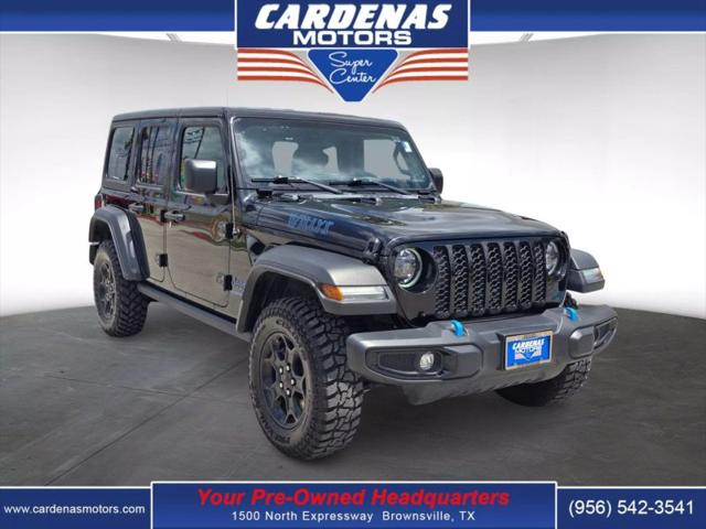 2023 Jeep Wrangler 4xe 4x4 for sale in Brownsville, TX