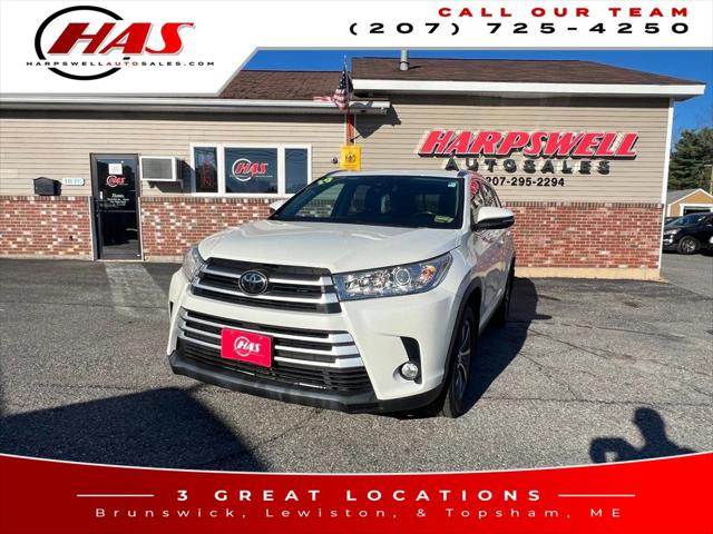 2019 Toyota Highlander XLE for sale in Brunswick, ME