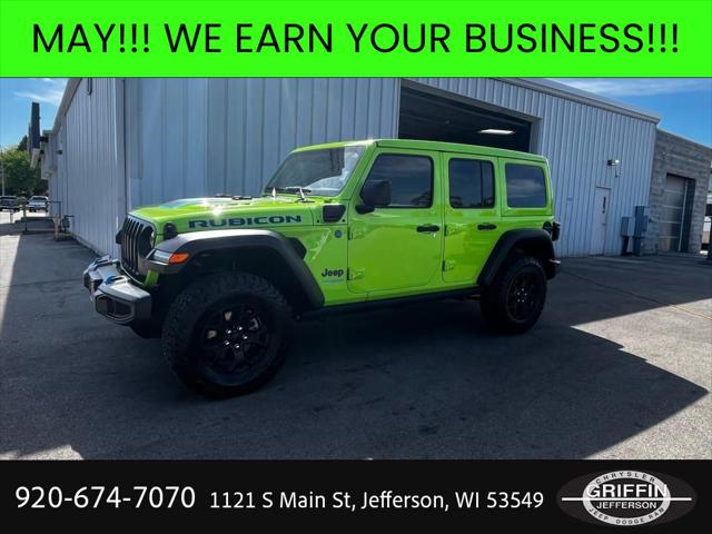 2021 Jeep Wrangler 4xe Unlimited Rubicon 4x4 for sale in Jefferson, WI