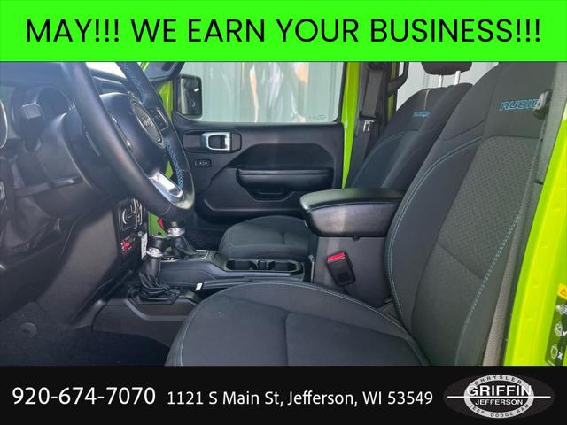 2021 Jeep Wrangler 4xe Unlimited Rubicon 4x4