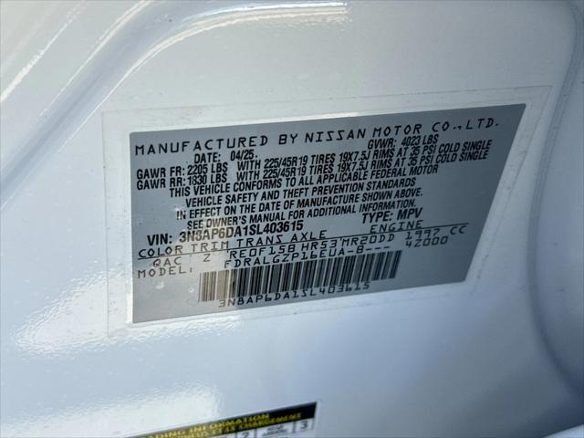 2025 Nissan Kicks SR FWD