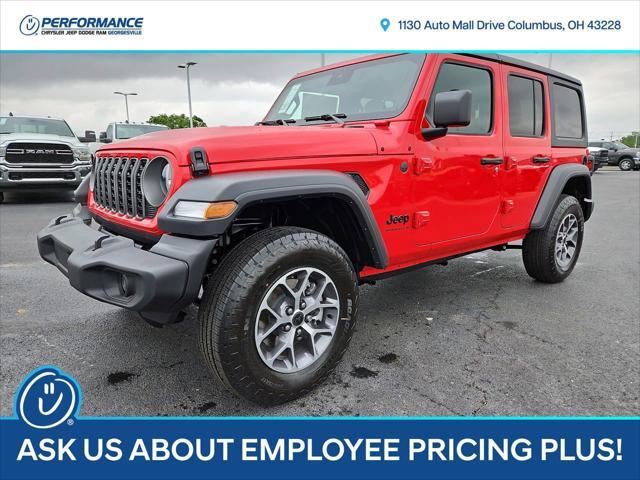 2025 Jeep Wrangler WRANGLER 4-DOOR SPORT S 2025 Jeep Wrangler WRANGLER 4-DOOR SPORT S