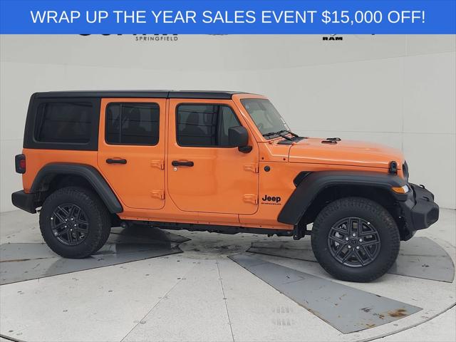 2025 Jeep Wrangler WRANGLER 4-DOOR SPORT S 2025 Jeep Wrangler WRANGLER 4-DOOR SPORT S