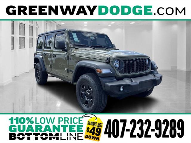 2025 Jeep Wrangler WRANGLER 4-DOOR SPORT
