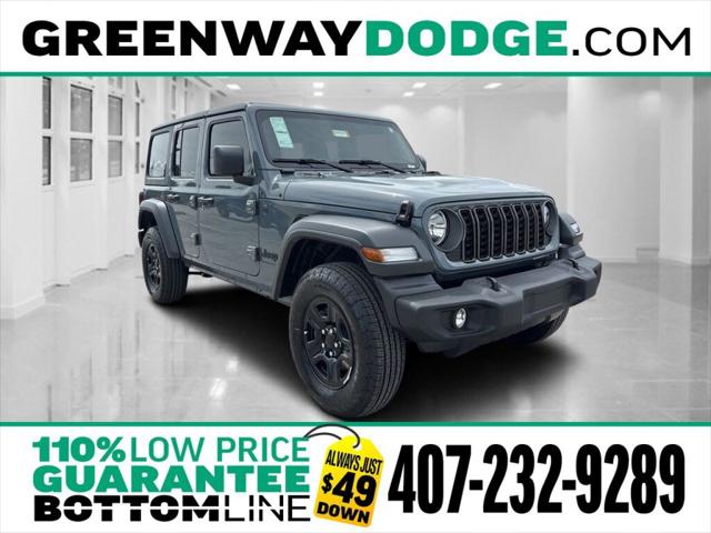 2025 Jeep Wrangler WRANGLER 4-DOOR SPORT