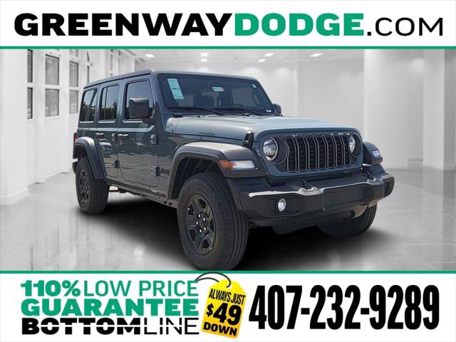 2025 Jeep Wrangler WRANGLER 4-DOOR SPORT