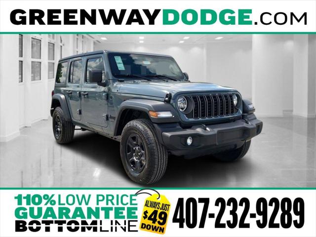 2025 Jeep Wrangler WRANGLER 4-DOOR SPORT