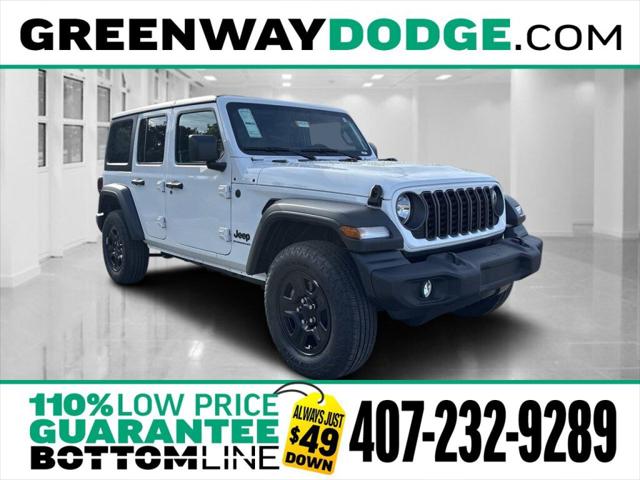 2025 Jeep Wrangler WRANGLER 4-DOOR SPORT