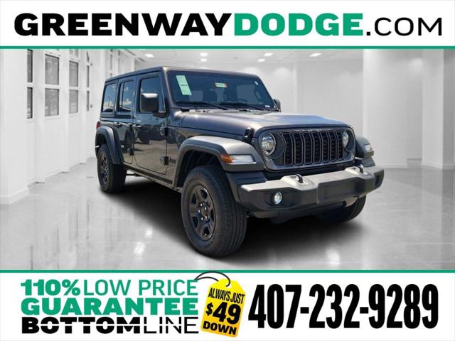 2025 Jeep Wrangler WRANGLER 4-DOOR SPORT