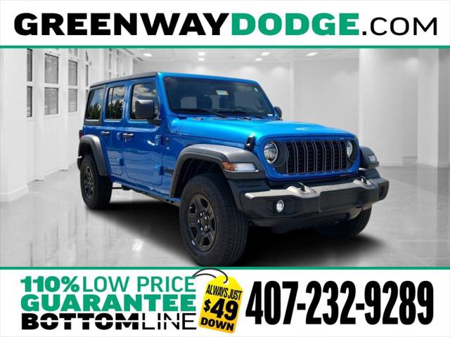 2025 Jeep Wrangler WRANGLER 4-DOOR SPORT