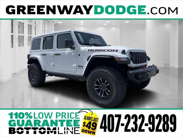2025 Jeep Wrangler WRANGLER 4-DOOR RUBICON X