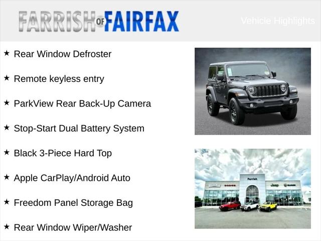 2025 Jeep Wrangler WRANGLER 2-DOOR SPORT