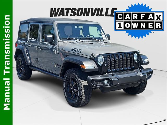 2021 Jeep Wrangler Unlimited Willys Sport 4x4 2021 Jeep Wrangler Unlimited Willys Sport 4x4