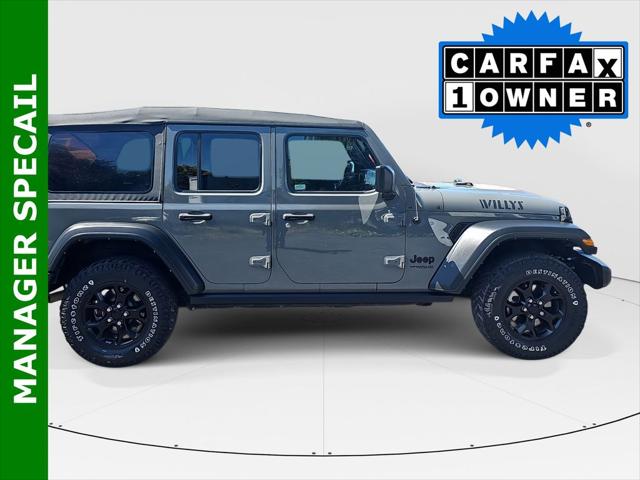 2021 Jeep Wrangler Unlimited Willys Sport 4x4 2021 Jeep Wrangler Unlimited Willys Sport 4x4