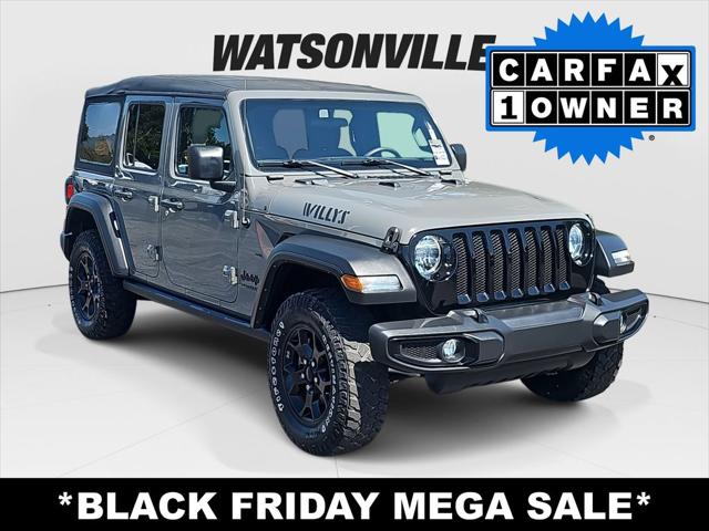 2021 Jeep Wrangler Unlimited Willys Sport 4x4 2021 Jeep Wrangler Unlimited Willys Sport 4x4