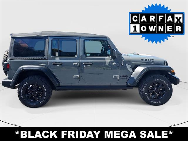 2021 Jeep Wrangler Unlimited Willys Sport 4x4 2021 Jeep Wrangler Unlimited Willys Sport 4x4