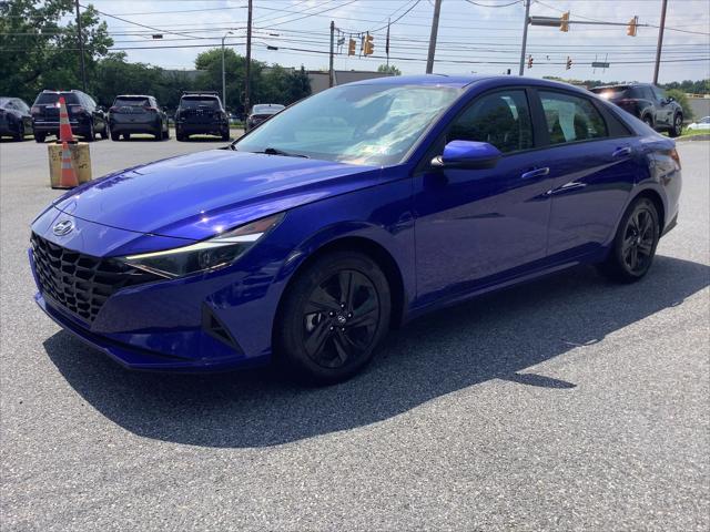 2023 Hyundai Elantra Hybrid Blue
