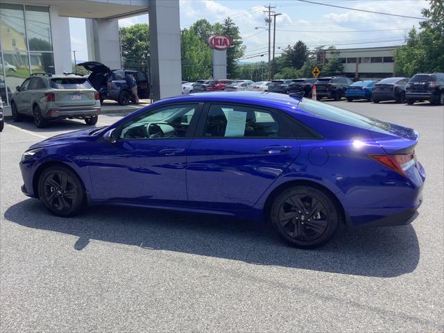 2023 Hyundai Elantra Hybrid Blue