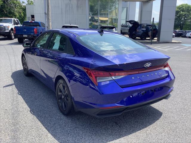 2023 Hyundai Elantra Hybrid Blue