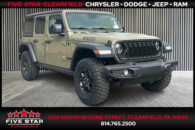 2025 Jeep Wrangler WRANGLER 4-DOOR WILLYS 2025 Jeep Wrangler WRANGLER 4-DOOR WILLYS