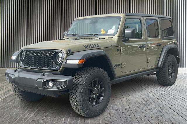 2025 Jeep Wrangler WRANGLER 4-DOOR WILLYS 2025 Jeep Wrangler WRANGLER 4-DOOR WILLYS