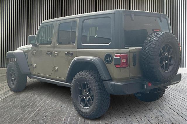 2025 Jeep Wrangler WRANGLER 4-DOOR WILLYS 2025 Jeep Wrangler WRANGLER 4-DOOR WILLYS