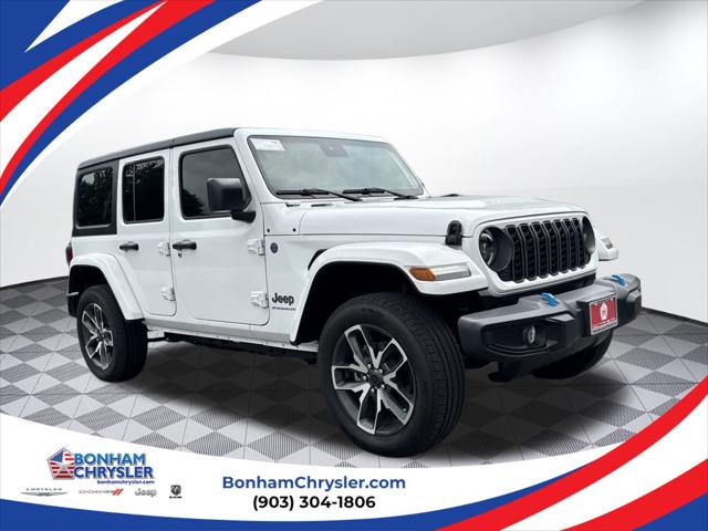 2024 Jeep Wrangler 4xe WRANGLER 4-DOOR SPORT S 4xe