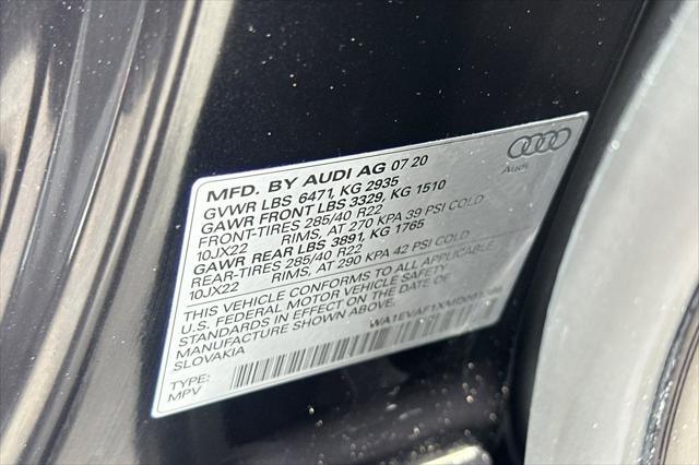 2021 Audi Q8 Premium Plus 55 TFSI quattro Tiptronic