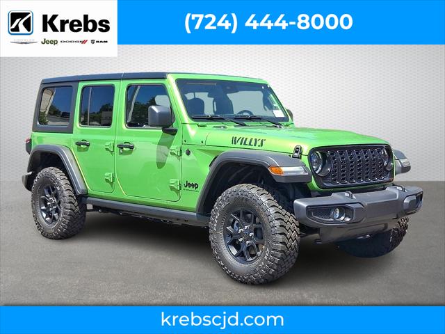 2025 Jeep Wrangler WRANGLER 4-DOOR WILLYS 2025 Jeep Wrangler WRANGLER 4-DOOR WILLYS